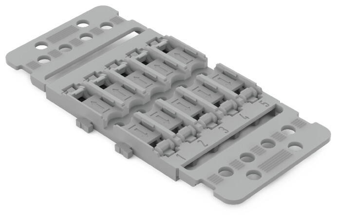 WAGO GmbH & Co. KG 221-2505 Befestigungsadapter mit Zugentlastung