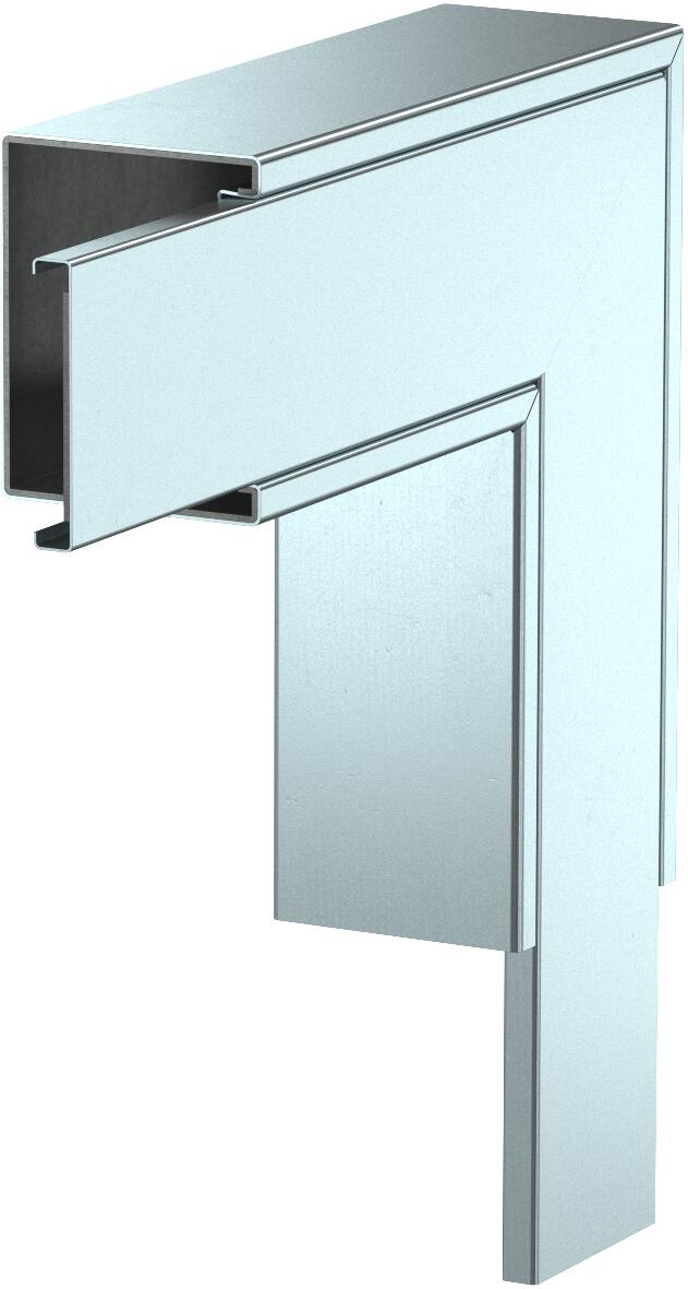 OBO Bettermann Vertr PLM FA 0810 FS Flachwinkel m Brandschutzgewebe