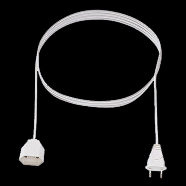 Bachmann 233.284 Euro-Verlängerung PVC 2,00m ws