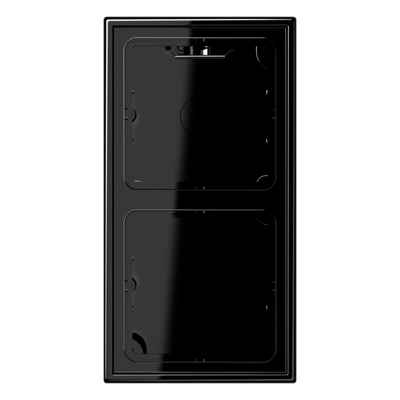 Jung LS 582 A SW AP-Kappe 2-fach sw angeformter Rahmen