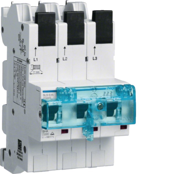 Hager HTS325E SLS-Schalter 25A,3polig,E-Charak.