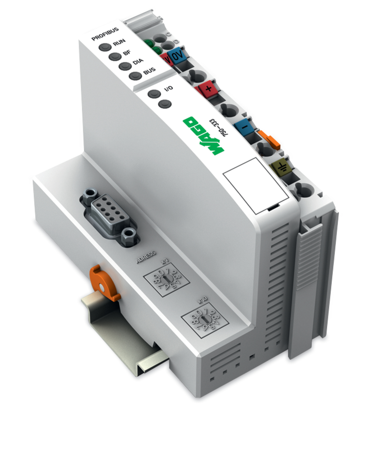 WAGO GmbH & Co. KG 750-333 Feldbuskoppler Profibus DP/V1 12MBD