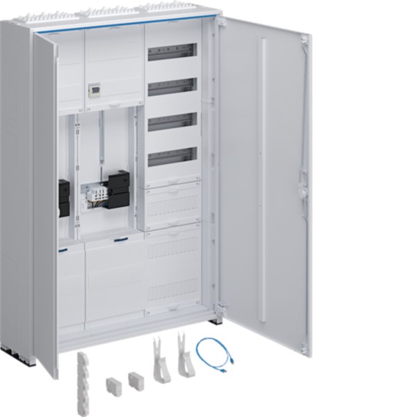 Hager ZB335C25LS Komplettschrank 2ZP/VF-5rh/APZ,uni.Z