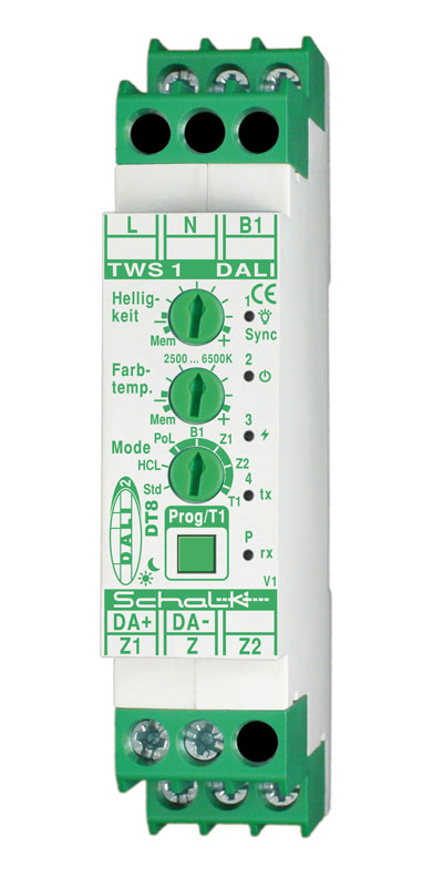 Schalk TWS 1 DALI (230V AC) Tunable White Steuergerät integr. Netzteil