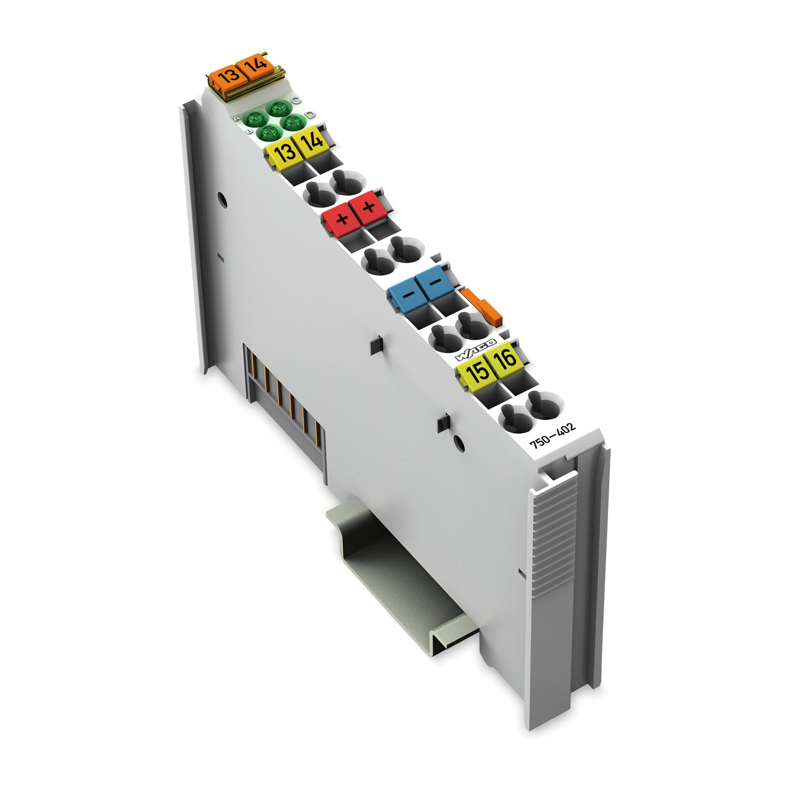 WAGO GmbH & Co. KG 750-402 Digitale Eingangsklemme 4-Kanal DC24V 3.0ms