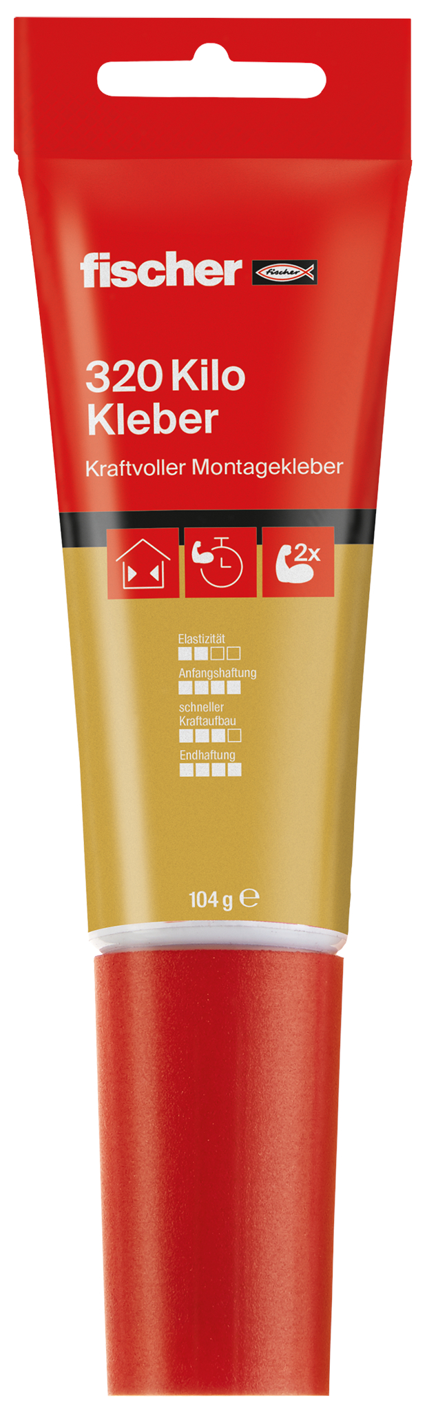 Fischer Deutschl. 545861 GOW 320 Kilo Kleber T 80ml