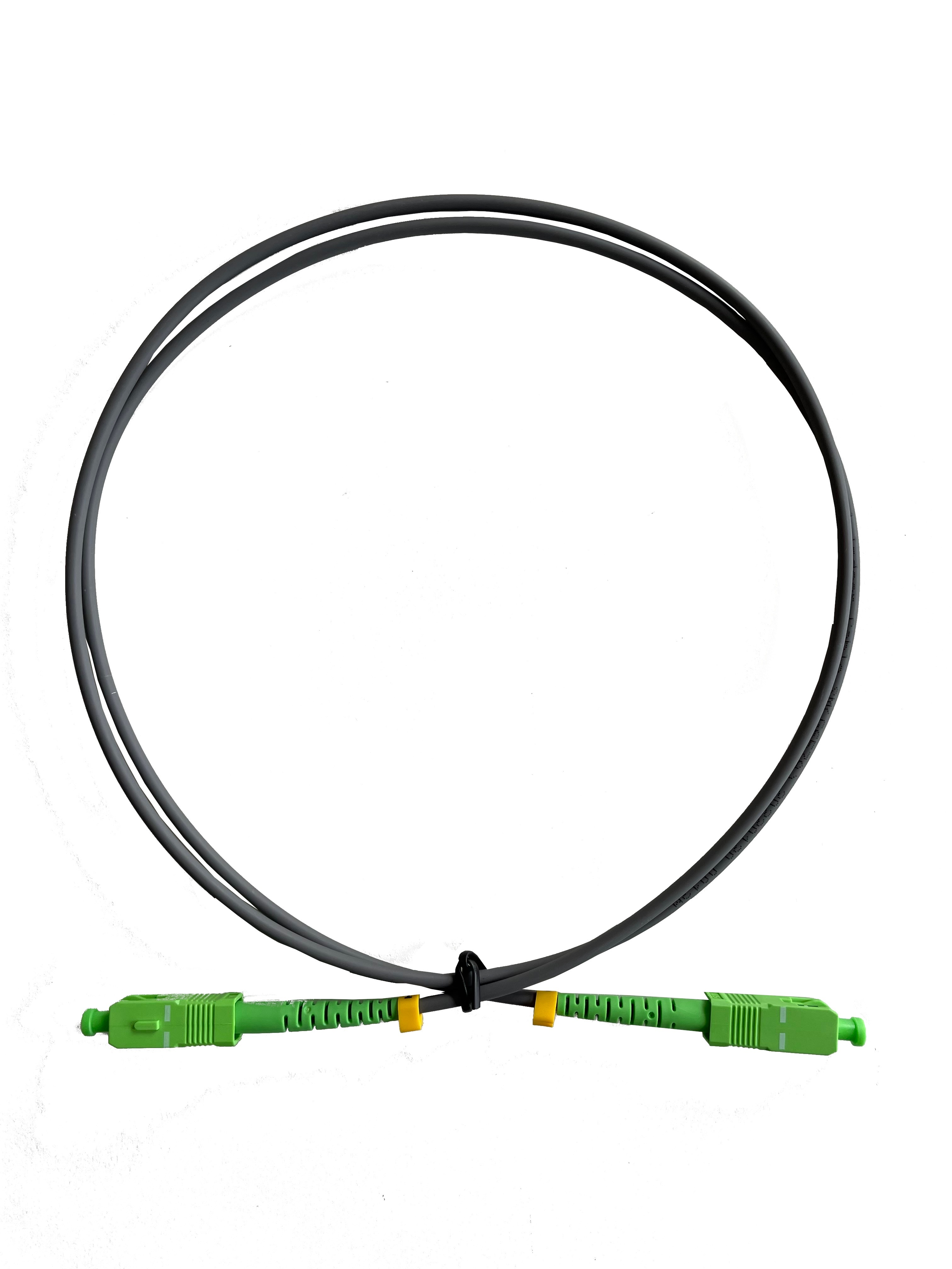 Televes OSM1SCAPC geschirmtes Fiberglaskabel 1m,2xStecker SC/APC