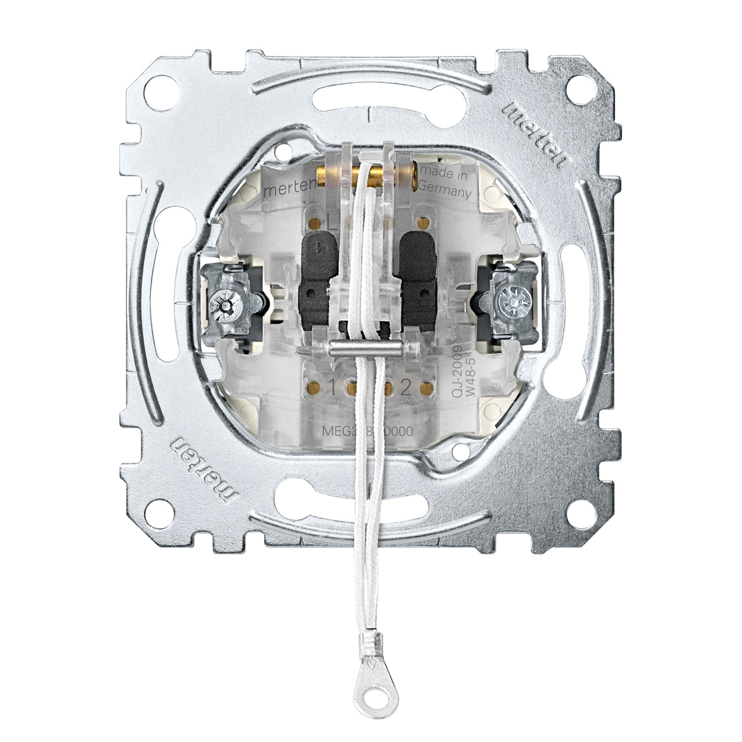 Merten MEG3186-0000 Zug-Wechselschalter-Eins. 1-pol.10AX 250V