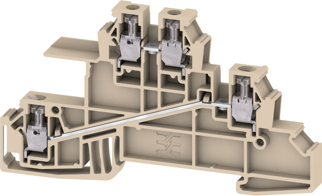 Weidmüller WDL 2.5/S/L/L Verteilerklemme 84,5x6,1x49mm