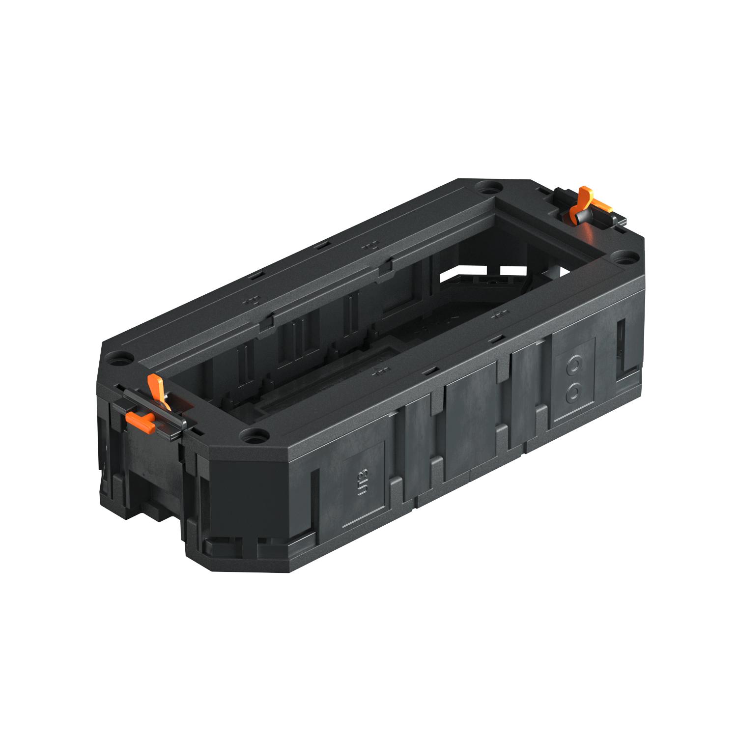 OBO Bettermann Vertr UT3 45 3 Universalträger für 3 Modul45-Geräte