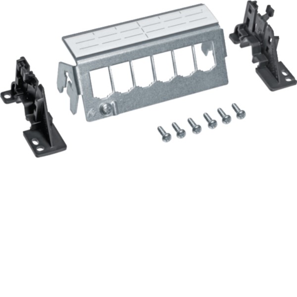 Hager FZ06MMO Patch-Panel 6-fach ohne Module