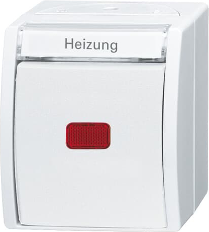 Busch-Jaeger 2601/6 SKWNH-54 Heizung-Notschalter
