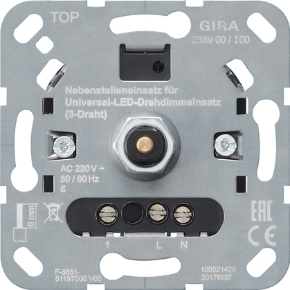Gira 238900 LED-Dimmereinsatz 3-Draht