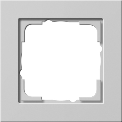 Gira 021137 Abdeckrahmen 1-fach E2 Grau