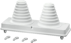 Hensel Mi FP 72 Kabeleinführungsflansch 2x d=30-72 mm