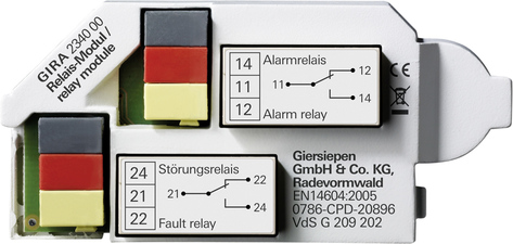 Gira 234000 Relaismodul RauchwarnMelder