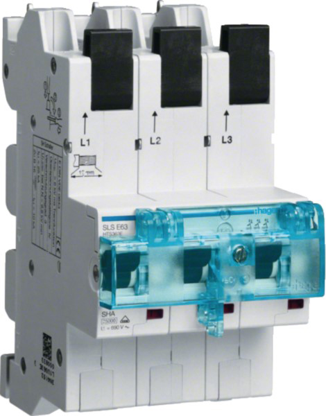 Hager HTS363E SLS-Schalter 3P E-63A, für SS