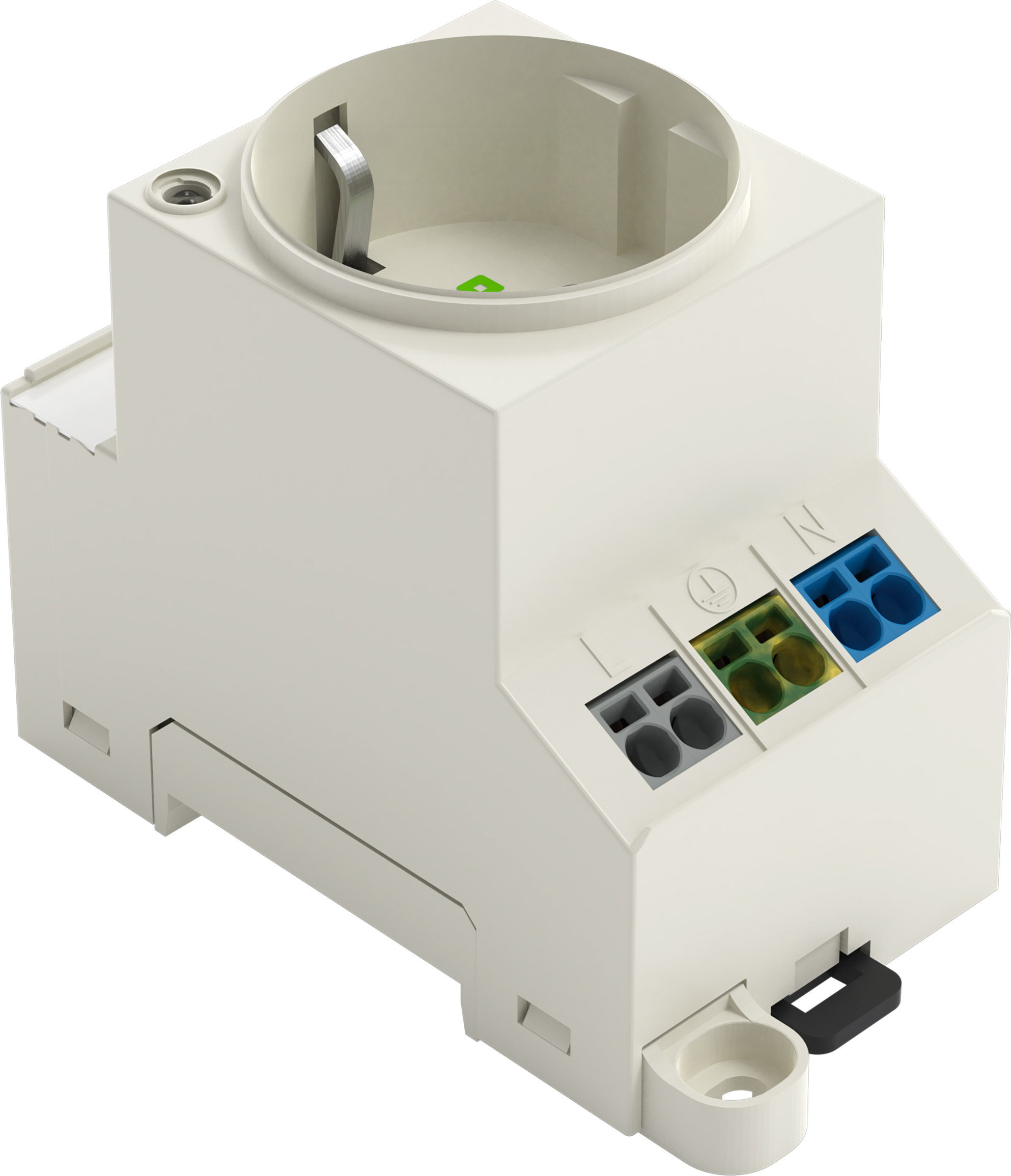 WAGO GmbH & Co. KG 709-581 Schaltschrank-Steckdose Schutzk.m.LED-Status