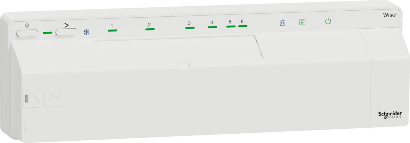 Schneider Electric CCTFR6600 Wiser Verteilerleiste Fussbo.Heizen/Kühlen