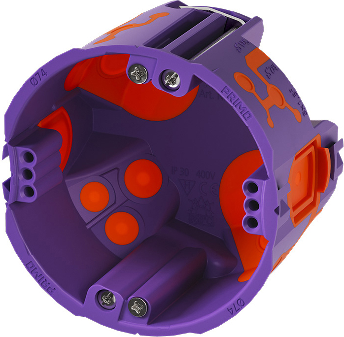 Primo P200-02 Hohlwand Schallschutzdose Qnect 49 mm