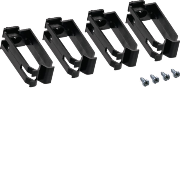 Hager FZ913 (VE4) Leitungsführungsklammer univers, 4 Stück