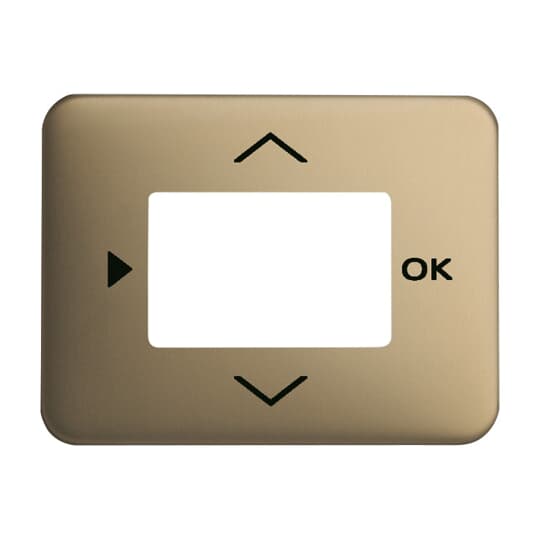 Busch-Jaeger 6435-21 Zentralscheibe bronze f.Timer-Bedienelem.