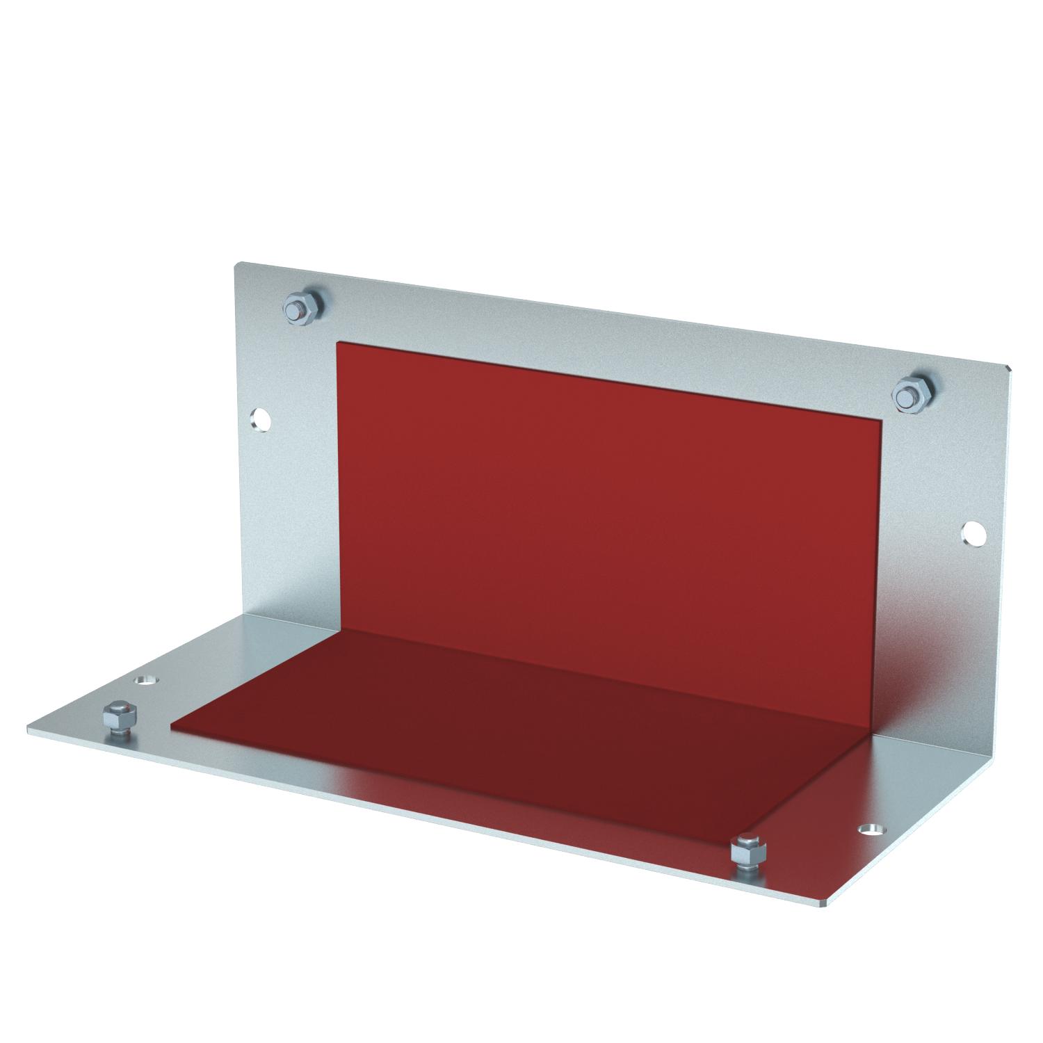 OBO Bettermann Vertr BSKM-GI 1025 Gegenplatte Inneneck 100x250mm