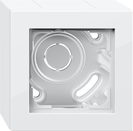 Gira 106129 AP-Gehäuse 1-f. reinweiß