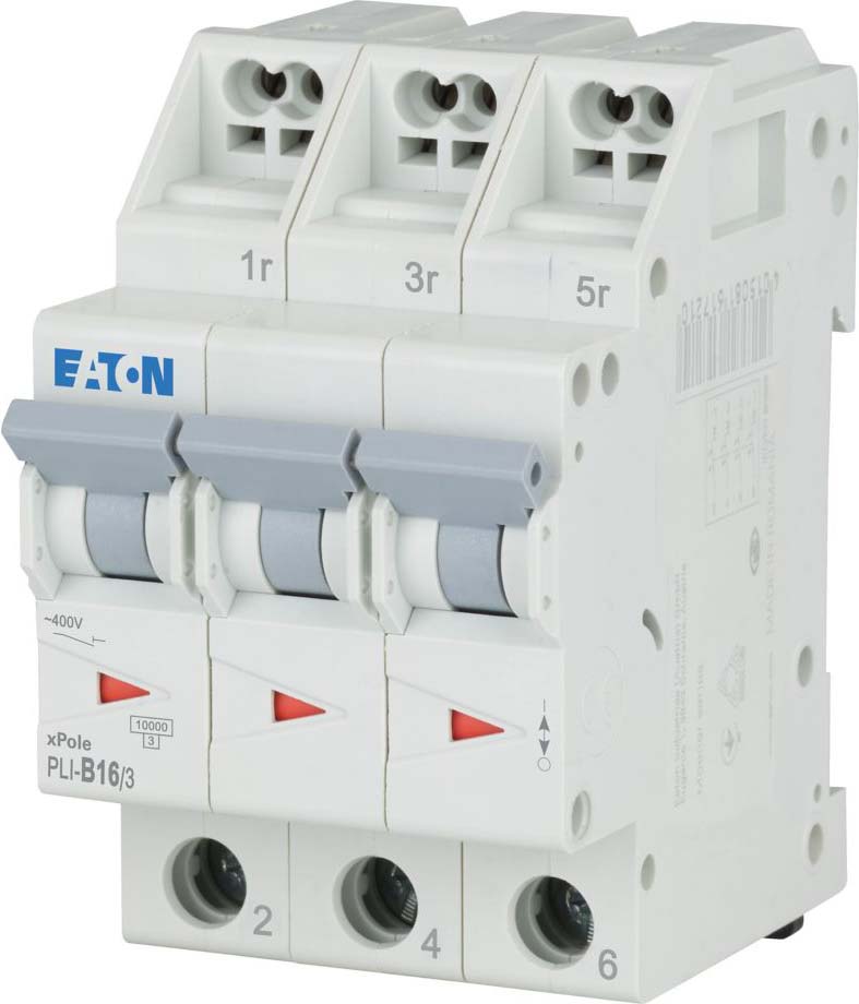 Eaton PLI-B16/3 Leitungsschutzschalter B 16A, 3p Steckkl.