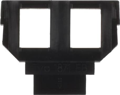 Busch-Jaeger 1871 EB Sockel für 1758... f. Mod.-Jack 2x6u.8p