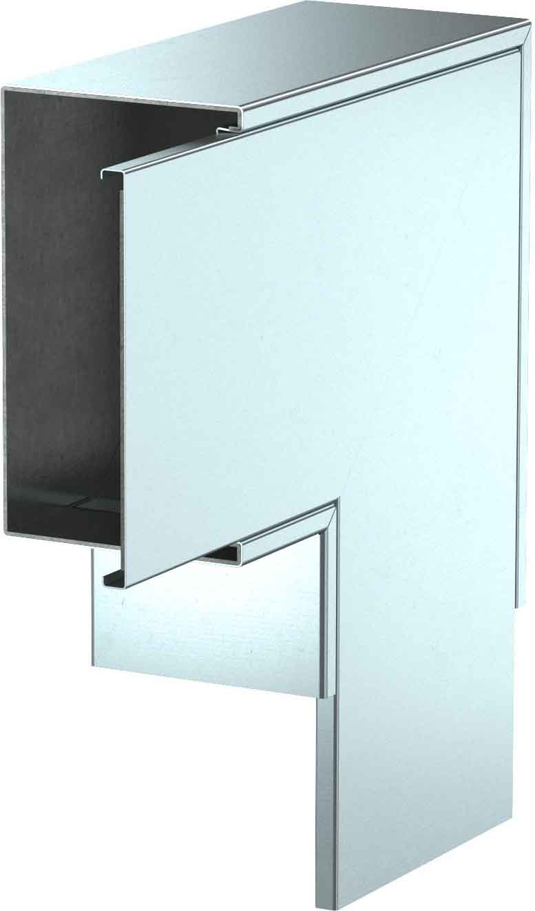 OBO Bettermann Vertr PLM FA 1220 FS Flachwinkel m Brandschutzgewebe