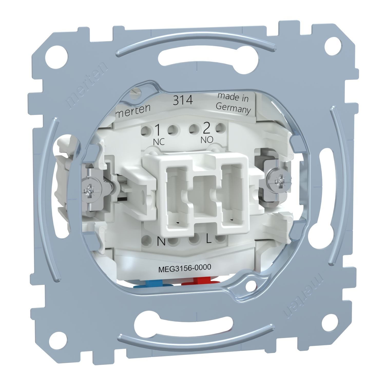 Merten MEG3156-0000 Taster-Einsatz 1W 1-pol.10A 250V