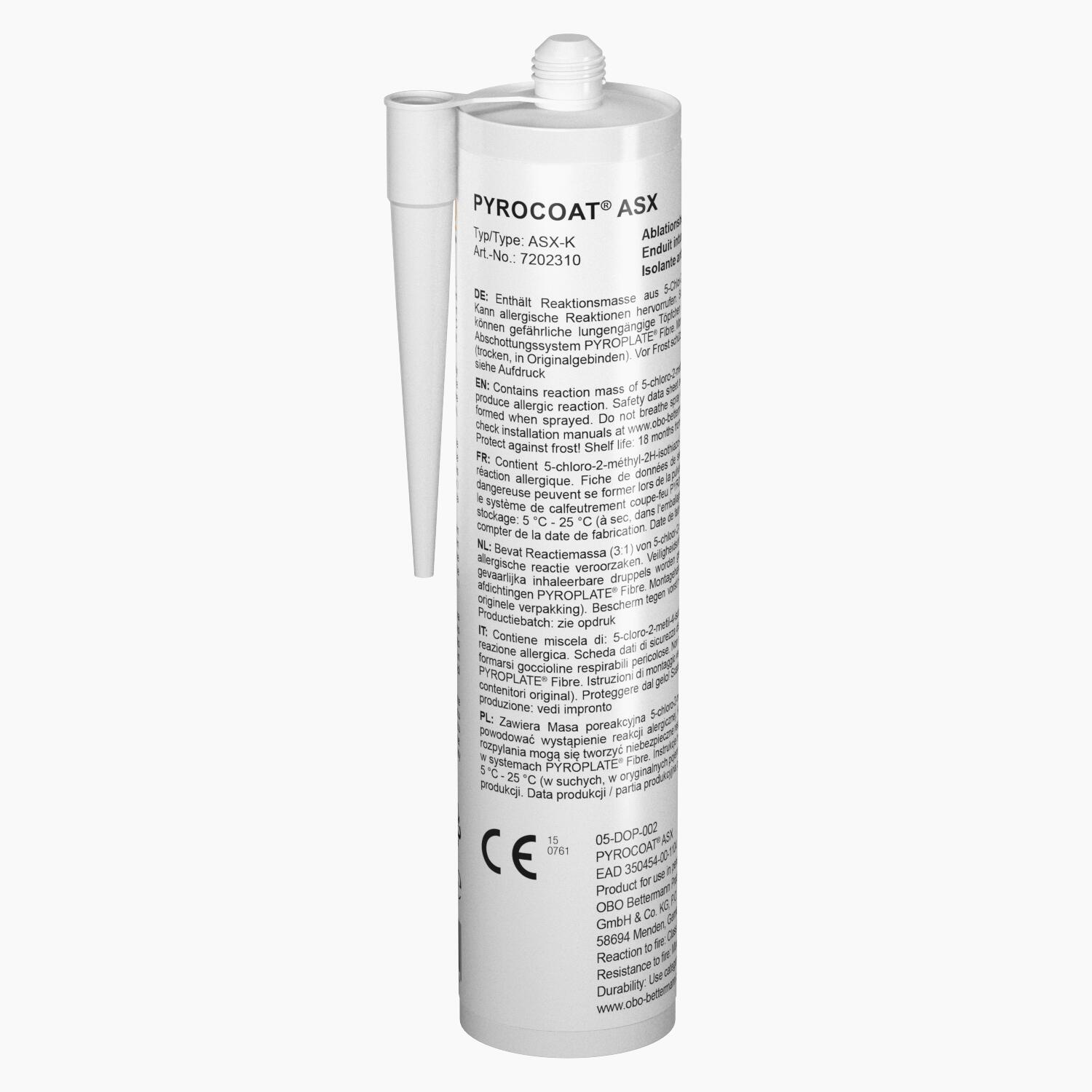 OBO Bettermann Vertr ASX-K Ablationsbeschichtung 300ml in Kartusche