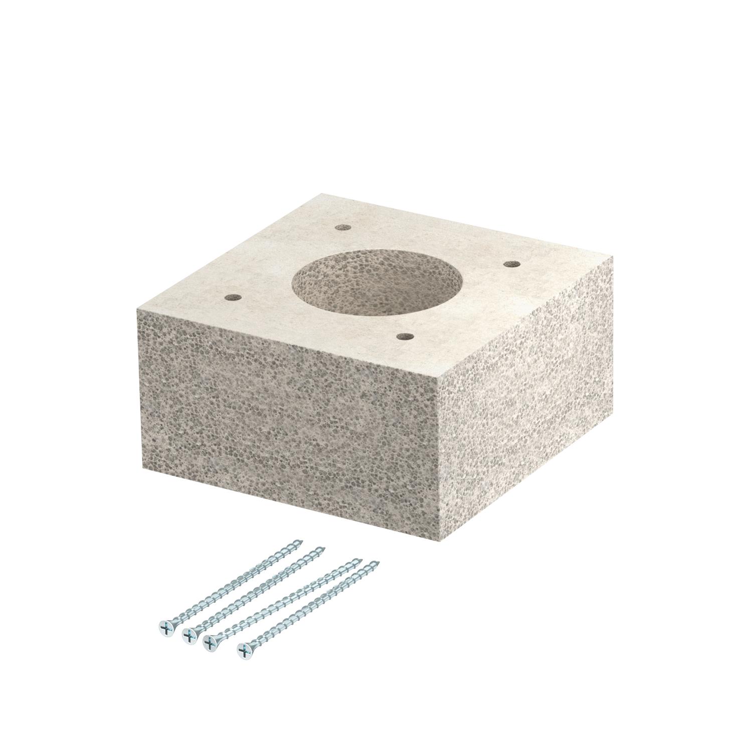 OBO Bettermann Vertr KAD-8040 Aufdoppelungsstück 80x80x40 grau