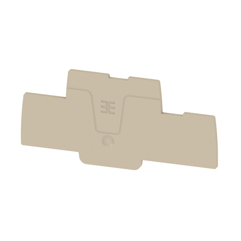Weidmüller SEP 2T 2.5 Abschlussplatte 94.48x2.1mm d.Beige