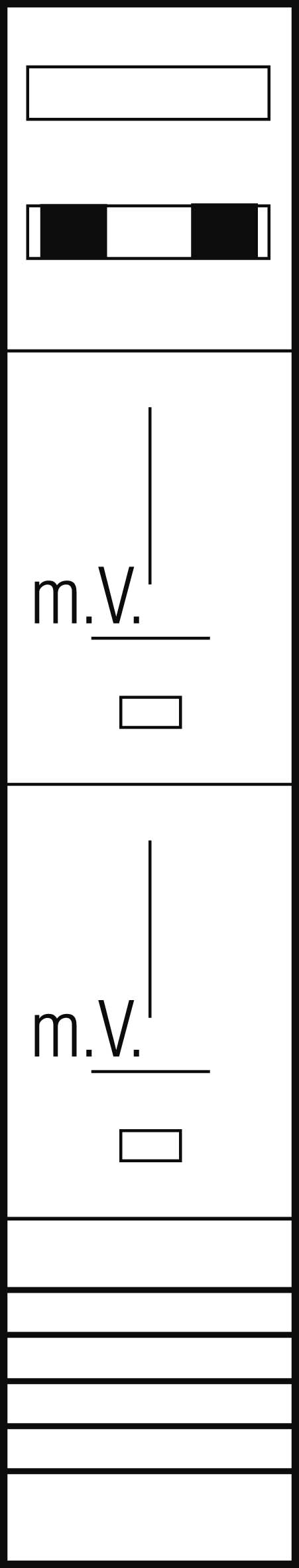 ABN Z19720 Zählerplatz 3Pkt 2Z