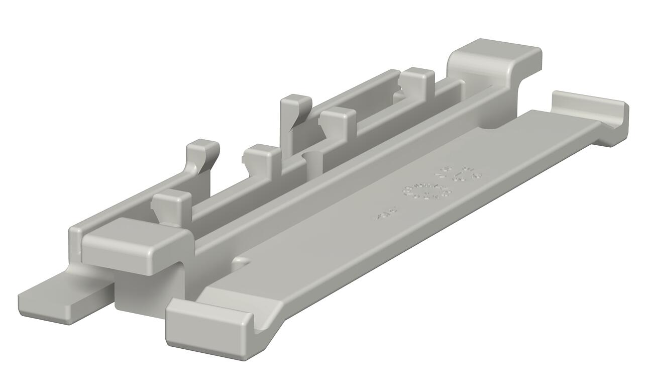 OBO Bettermann Vertr 2370 110 Oberteilklammer PVC,grau
