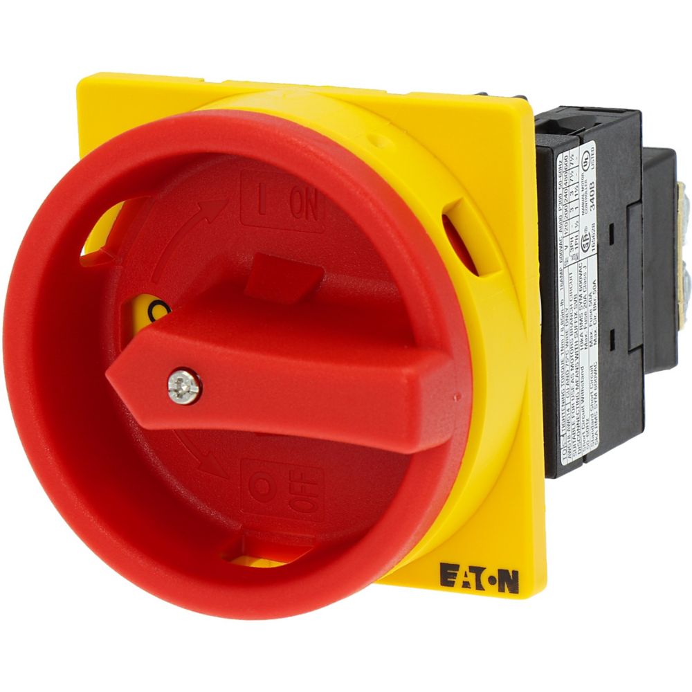 Eaton T0-2-1/EA/SVB Hauptschalter/Not-Aus 3pol.