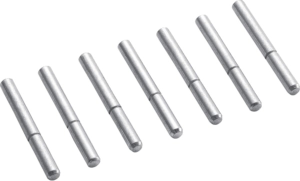 Hager KJ03Z (VE7) Drehstrom-Steckerstift Satz zu 7 Stück
