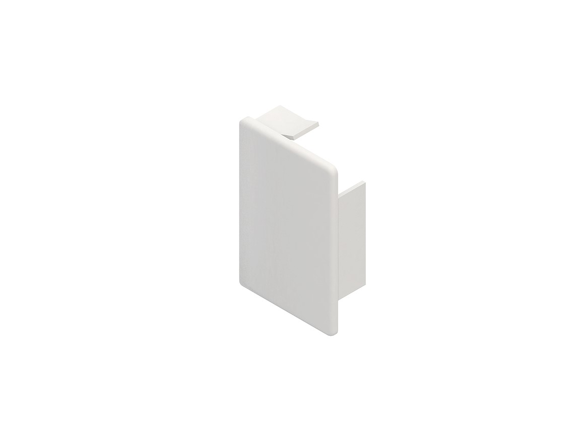HKL ES4060.8 Endstück lgr 40x60 RAL7035