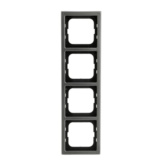 Busch-Jaeger 1724-866K Rahmen 4-fach pur edelstahl