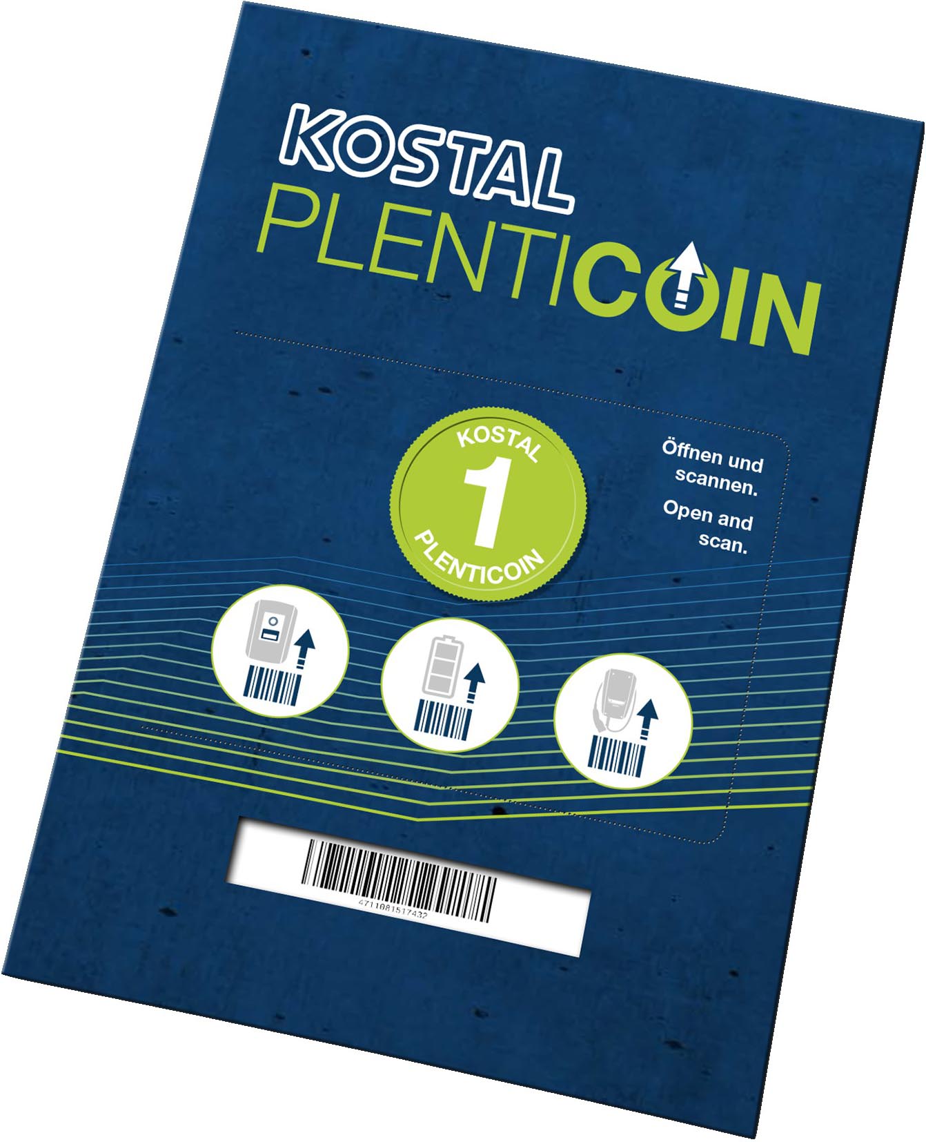 KOSTAL SolarElectric 12188436 PLENTICOIN Karte DE
