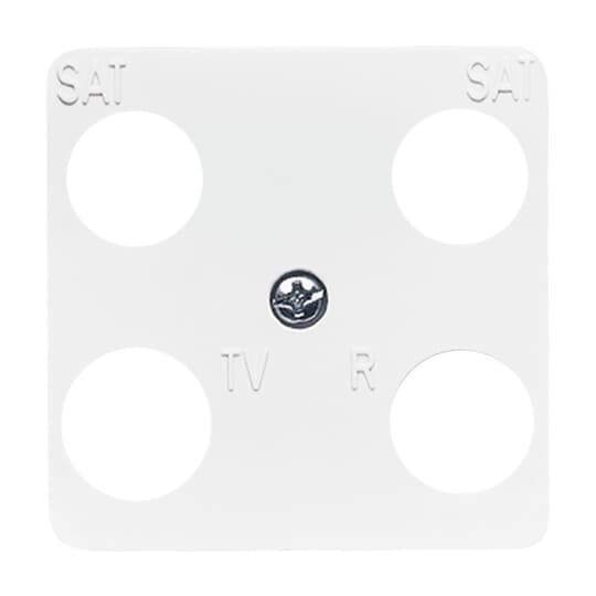 Busch-Jaeger 1743-04-214 Zentralscheibe aws Antenne, 4-fach