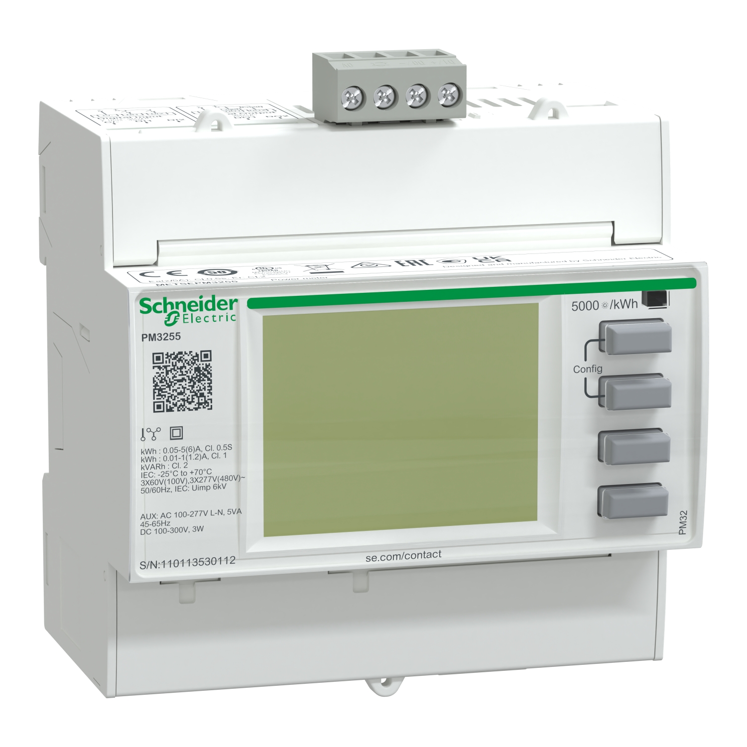 Schneider Electric METSEPM3255 Messgerät Modbus