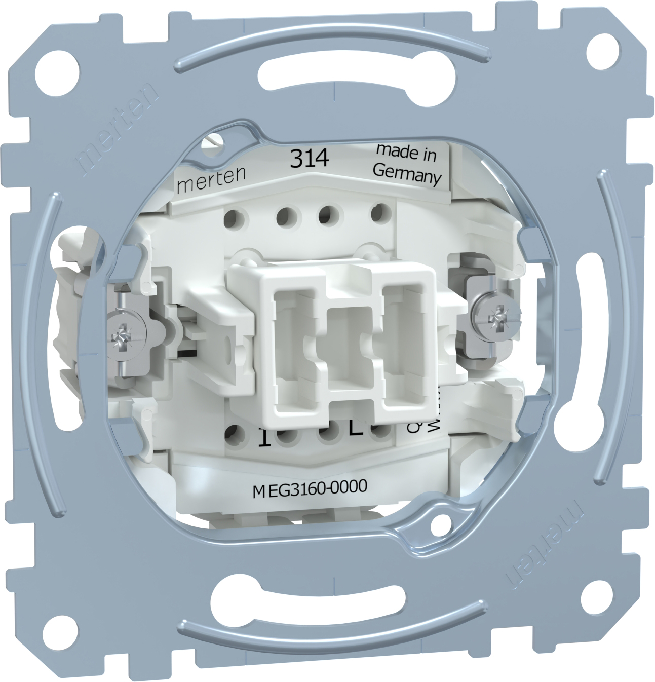 Merten MEG3160-0000 Taster-Einsatz 1S Orient.Licht 10A