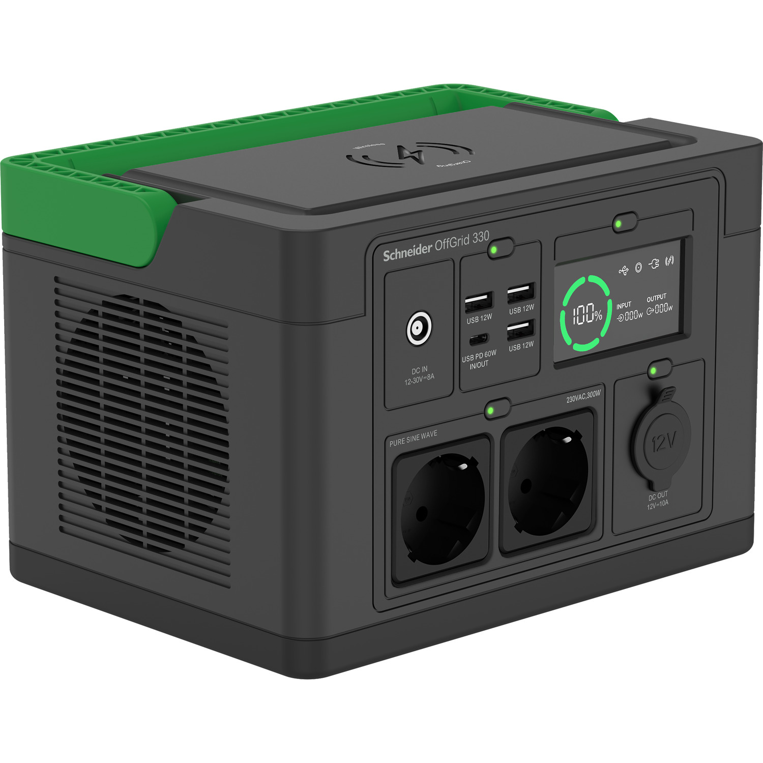 Schneider Electric PPS330-GR OffGrid Power Station 330, 332Wh LI