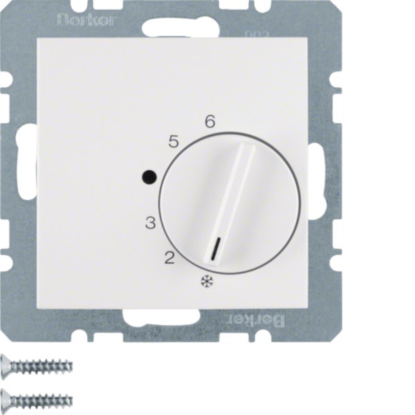 Berker 20268989 Raumtemperaturregler mit Wechsler