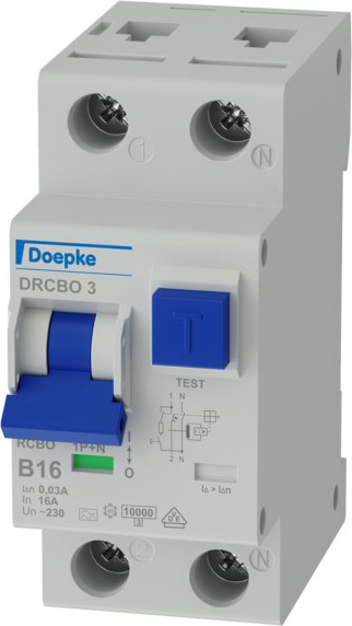 Doepke DRCBO3 B16/0,03/1N-A FI/LS-Kombination