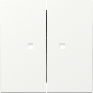 Gira 363127 Wippe 2f Kontrollf. Reinweiß m