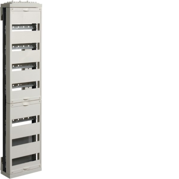 Hager ZAD714B Verteilerfeld m. N-/PE-Steckklemme